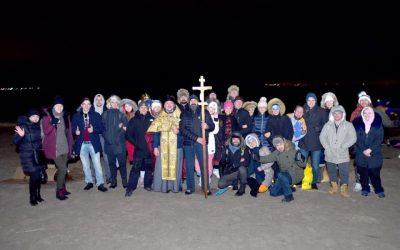 В ночь на 19 января состоялось традиционное освящение вод Атлантического океана