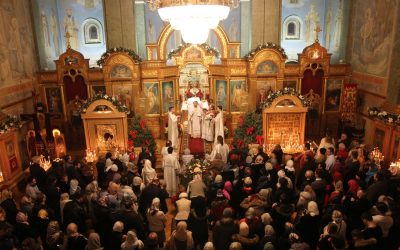 Праздник Рождества Христова в Николаевском соборе Нью-Йорка