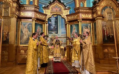 Блаженнейший Митрополит Тихон возглавил престольный праздник Представительства Московского Патриархата в Нью-Йорке   
