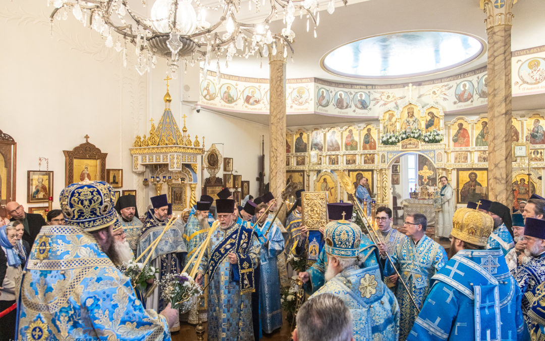 Духовенство Патриарших приходов в США приняло участие в престольном торжестве кафедрального собора Русской Зарубежной Церкви