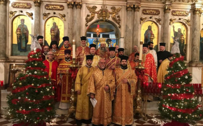 Духовенство Московского Патриархата в США приняло участие в престольном празднике кафедрального собора Антиохийской архиепископии