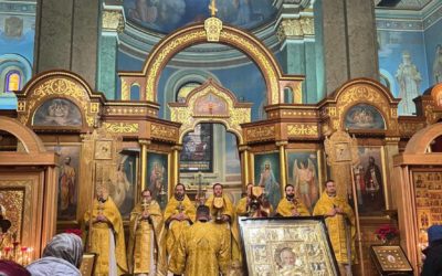 В понедельник, 19 декабря, в день памяти святителя Николая Чудотворца, в Николаевского кафедральном соборе отметили престольный праздник