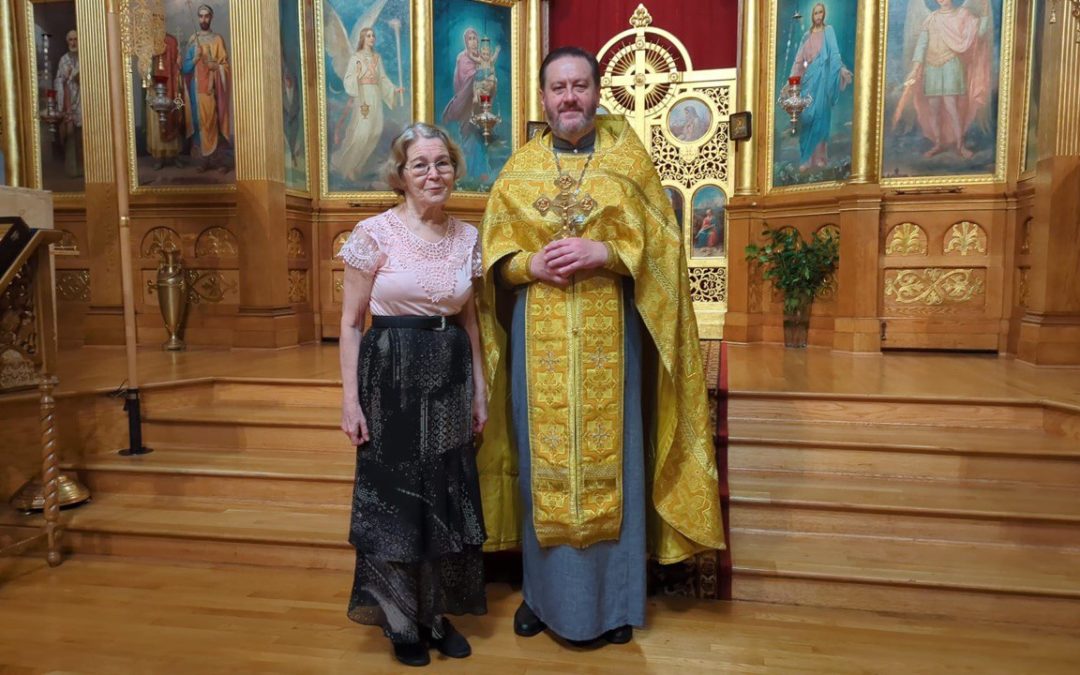 Волонтёру Николаевского собора исполнилось 80 лет