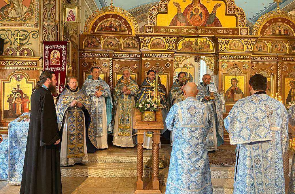 Настоятель Николаевского собора принял участие в праздновании Владимирской иконы Божией Матери в Ново-Дивеевском монастыре