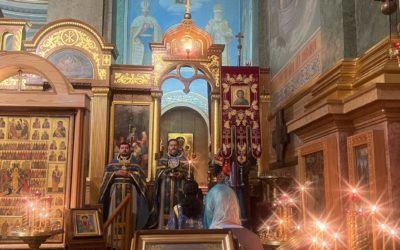 В Николаевском соборе отметили престольный праздник придела в честь Рождества Божией Матери