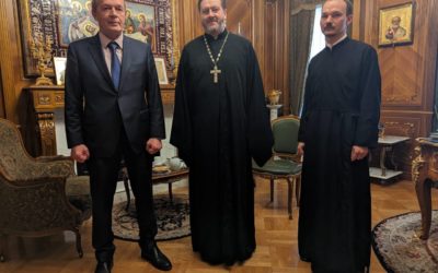 Николаевский собор посетил новоназначенный Генеральный консул России