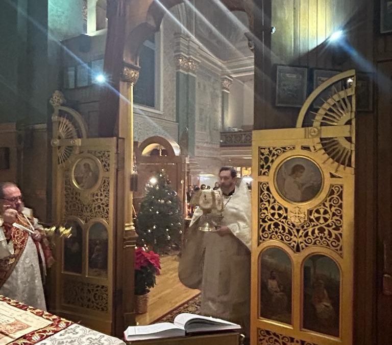 Рождество Христово в Николаевском соборе