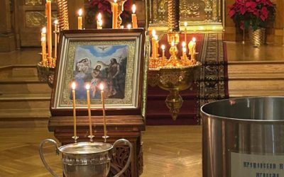Праздник Богоявления в Николаевском соборе