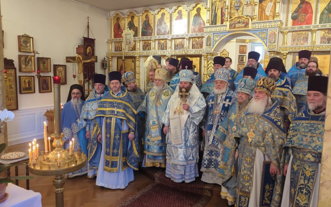 Настоятель Николаевского собора принял участие в праздновании тезоименитства Первоиерарха Русской Зарубежной Церкви