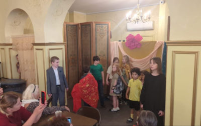 Детский спектакль, посвященный Пасхе