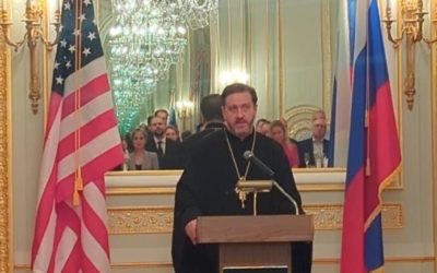 Настоятель Николаевского собора принял участие в приеме по случаю Дня России