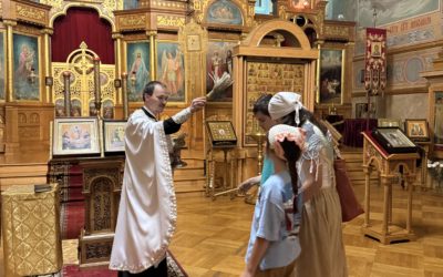 При Николаевском соборе Нью-Йорка продолжил деятельность летний лагерь для юных прихожан 