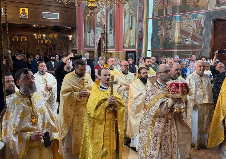 Духовенство Московского Патриархата приняло участие в первом сослужении Предстоятелей Православной Церкви в Америке и Охридской Архиепископии