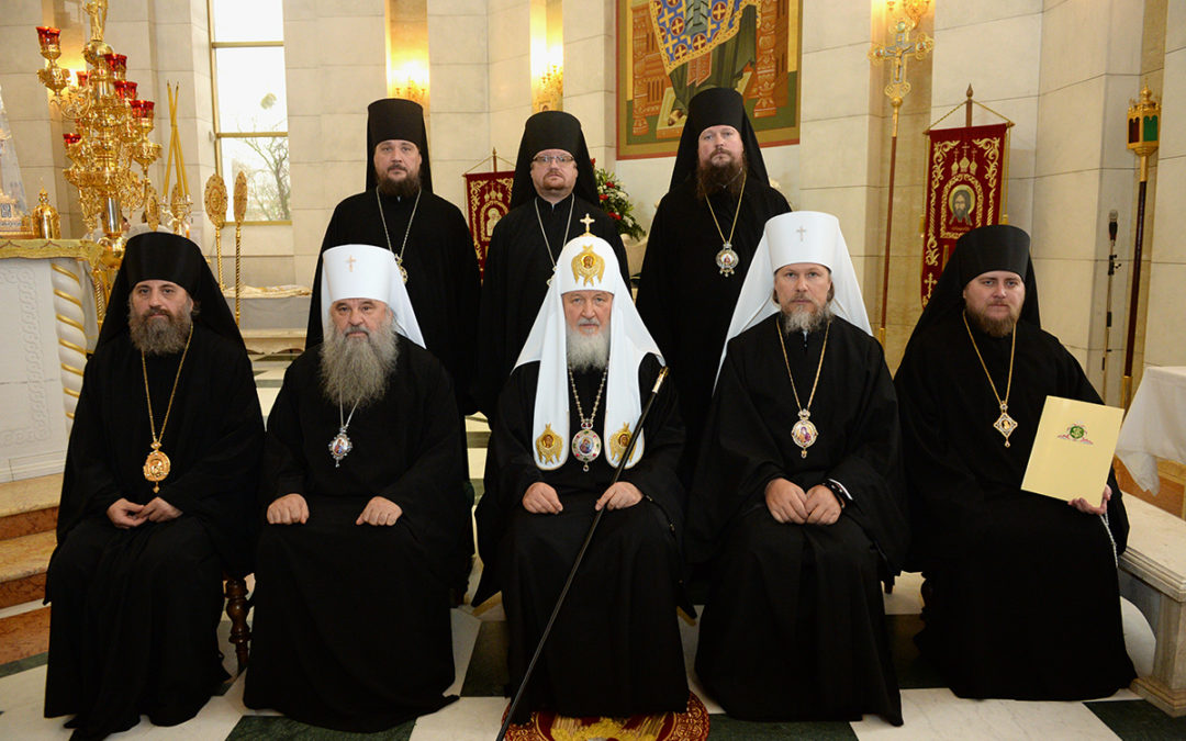 Поздравление Его Преосвященству, Преосвященнейшему епископу Сурожскому Матфею в связи с 10-летием архиерейской хиротонии