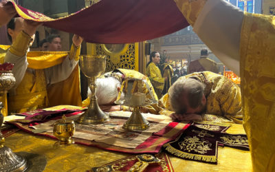 Престольное торжество Патриаршего собора Нью-Йорка возглавили архиепископ Монреальский и Канадский Гавриил и епископ Сурожский Матфей