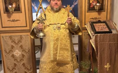 Управляющий Патриаршими приходами в США совершил Литургию в скиту Казанского подворья г. Спокен