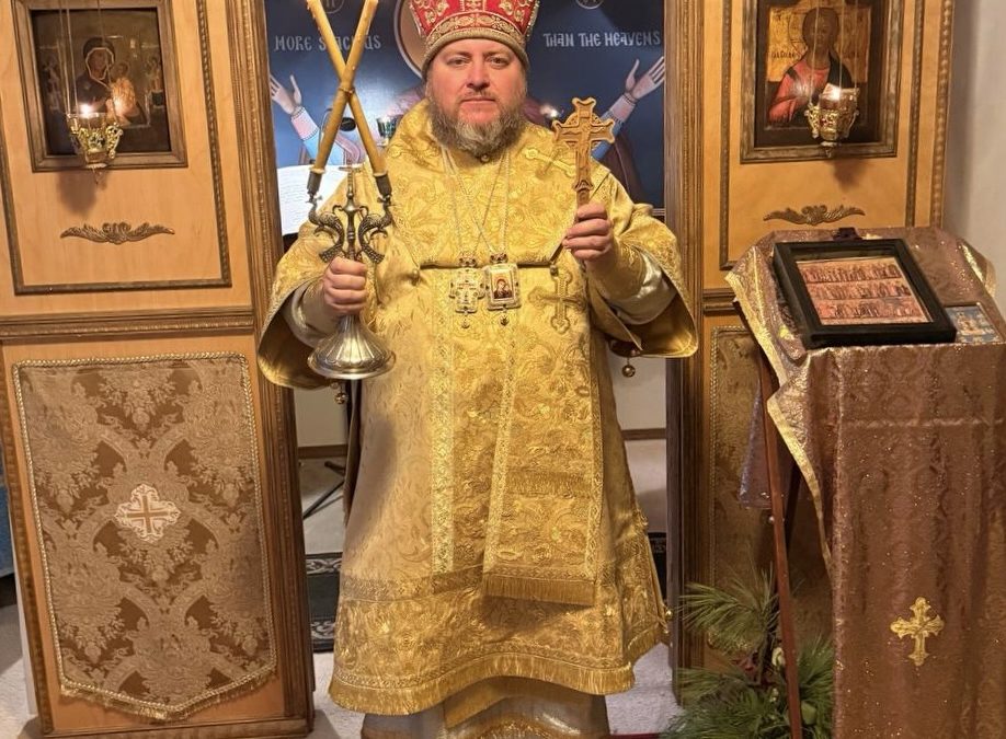 Управляющий Патриаршими приходами в США совершил Литургию в скиту Казанского подворья г. Спокен