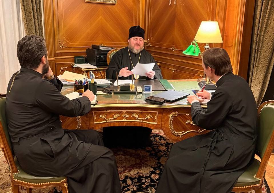 Епископ Матфей провел рабочую встречу с сотрудниками своей канцелярии