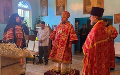 Архиерейское богослужение в Казанском храме Сан-Диего
