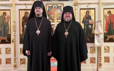 Состоялась встреча Управляющего Патриаршими приходами в США и Канаде с епископом Сан-Францисским и Запада Василием