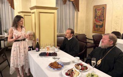 Архипастырь провел встречу с участниками молодежной организации Патриаршего собора Нью-Йорка