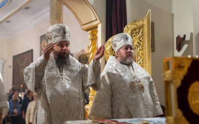 Первоиерарх Русской Зарубежной Церкви и Управляющий Патриаршими приходами в США и Канаде молитвенно отметили 19-ю годовщину воссоединения Русской Православной Церкви